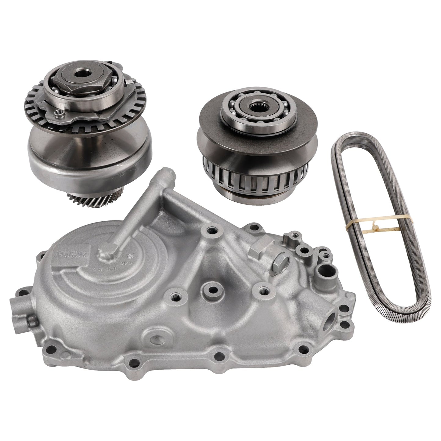 Kit di pulegge per cinghia di trasmissione CVT Nissan RE0F11A JF015E con coperchio posteriore a 30 denti, anni 2009-2018.