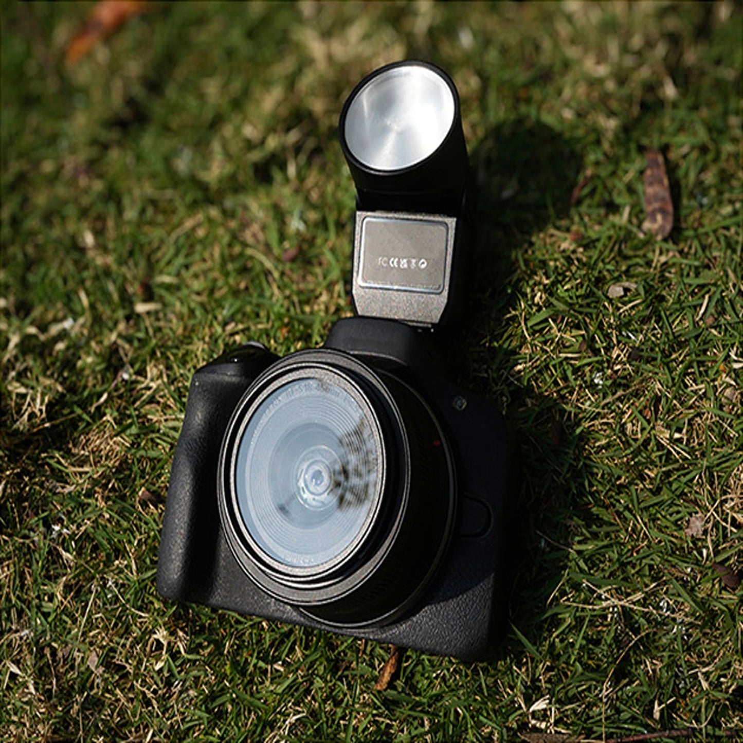 F02 Mini Flash Light Micro Slitta per Fotocamera Singola Luce di Riempimento Portatile per Fotografia