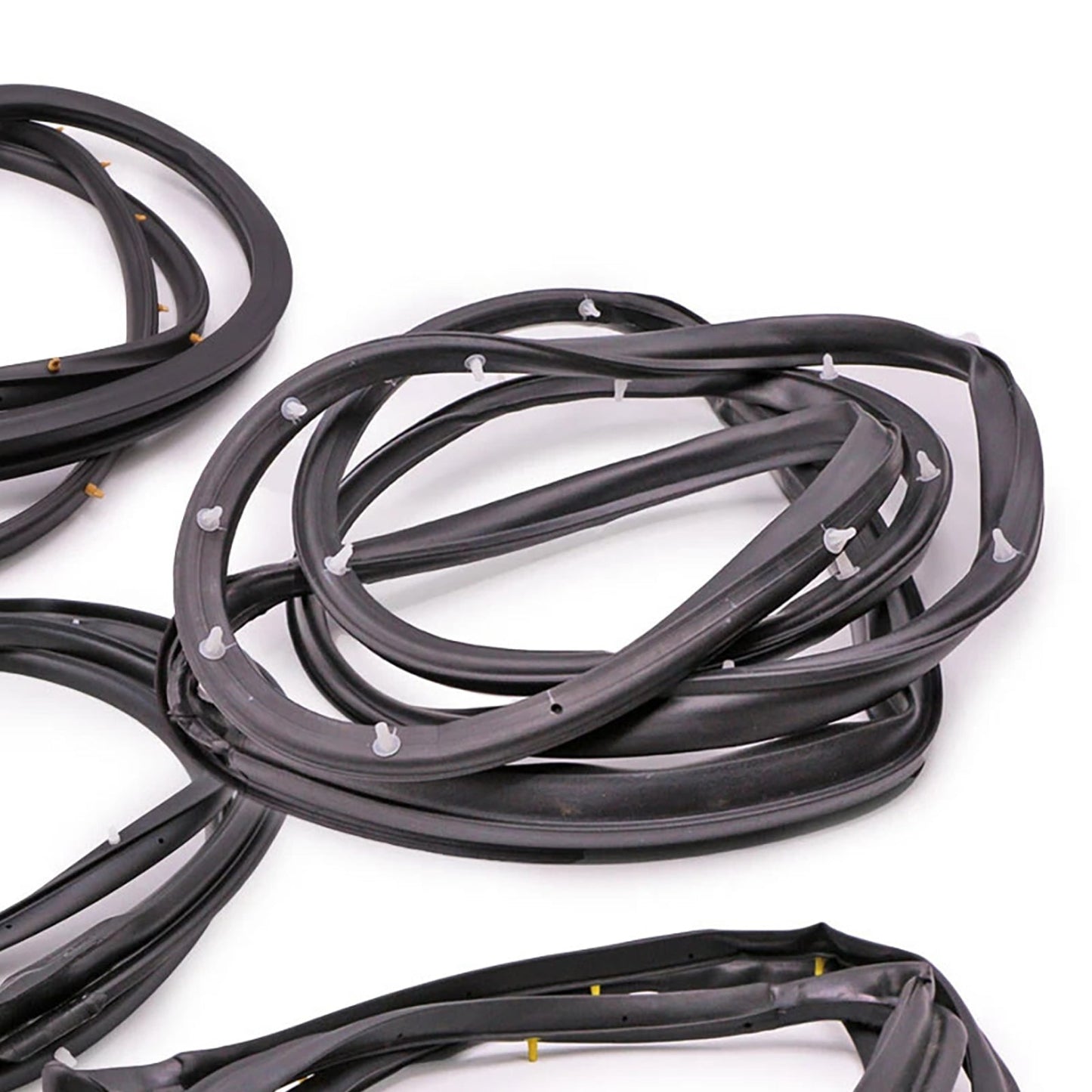 Guarnizione in gomma per porta anteriore e posteriore Nissan D22 Frontier 4 porte cabina doppia 1998-2005 4 pezzi 80831-2S400