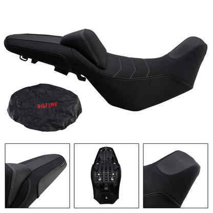 Sella passeggero completa per Honda Nx400 Nx500 2024-2025, nera, adatta per