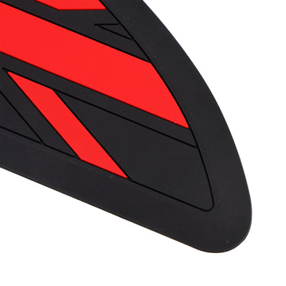 Ginocchiere per serbatoio benzina - Union Jack - Rosso - Protezioni per serbatoio retrò Cafe Racer