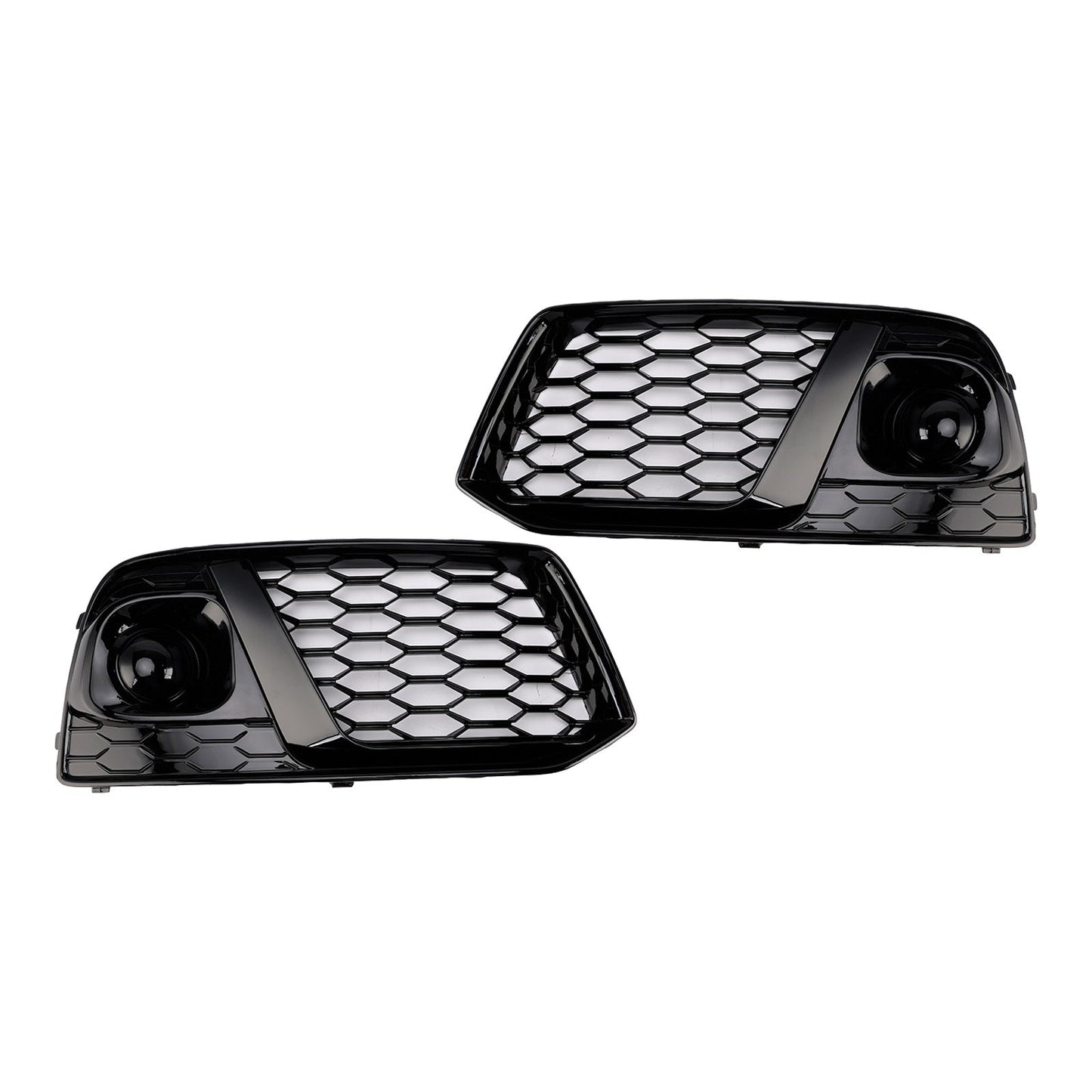 Griglia fendinebbia anteriore a nido d'ape nera Audi Q5 SQ5 2018 2019