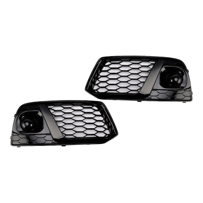 Griglia fendinebbia anteriore a nido d'ape nera Audi Q5 SQ5 2018 2019