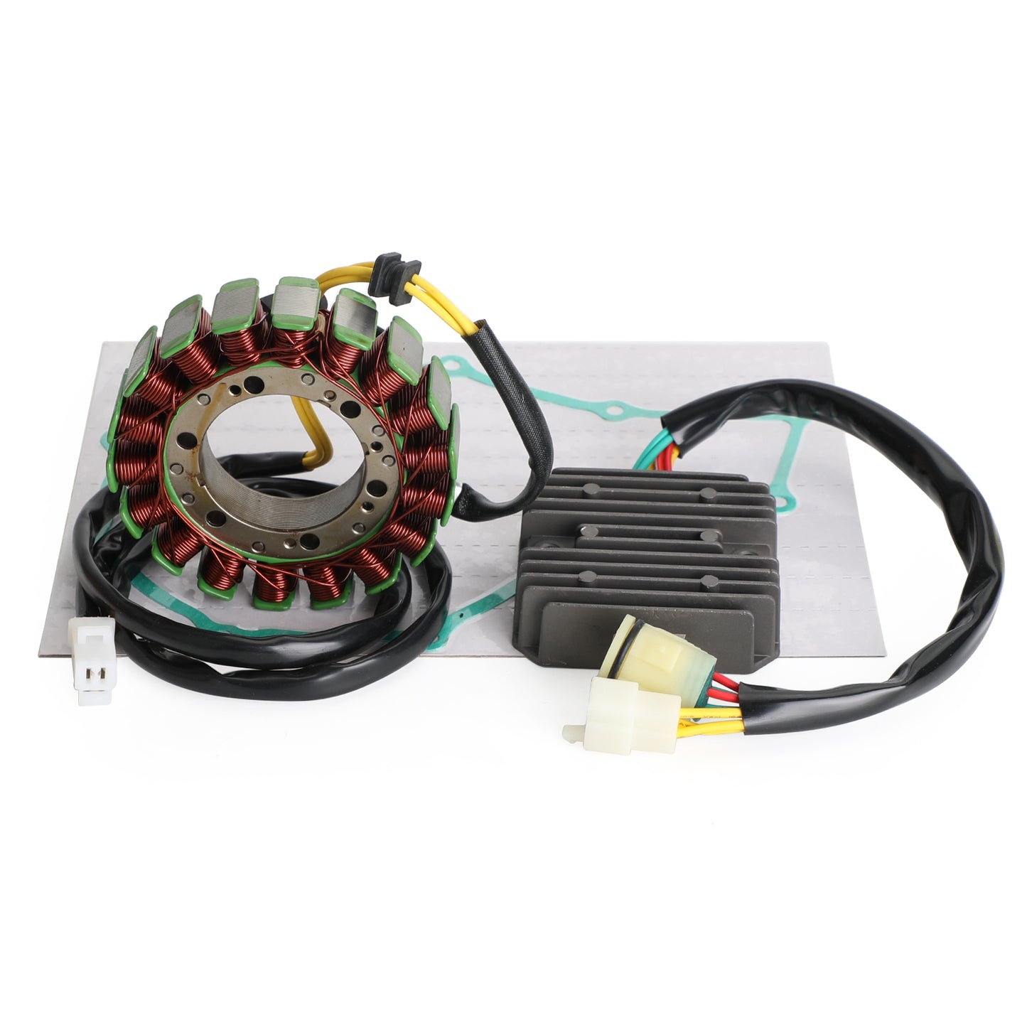 Statore+ Regolatore+ Guarnizione per Honda XRV 750 Africa Twin RD07 1993-2003