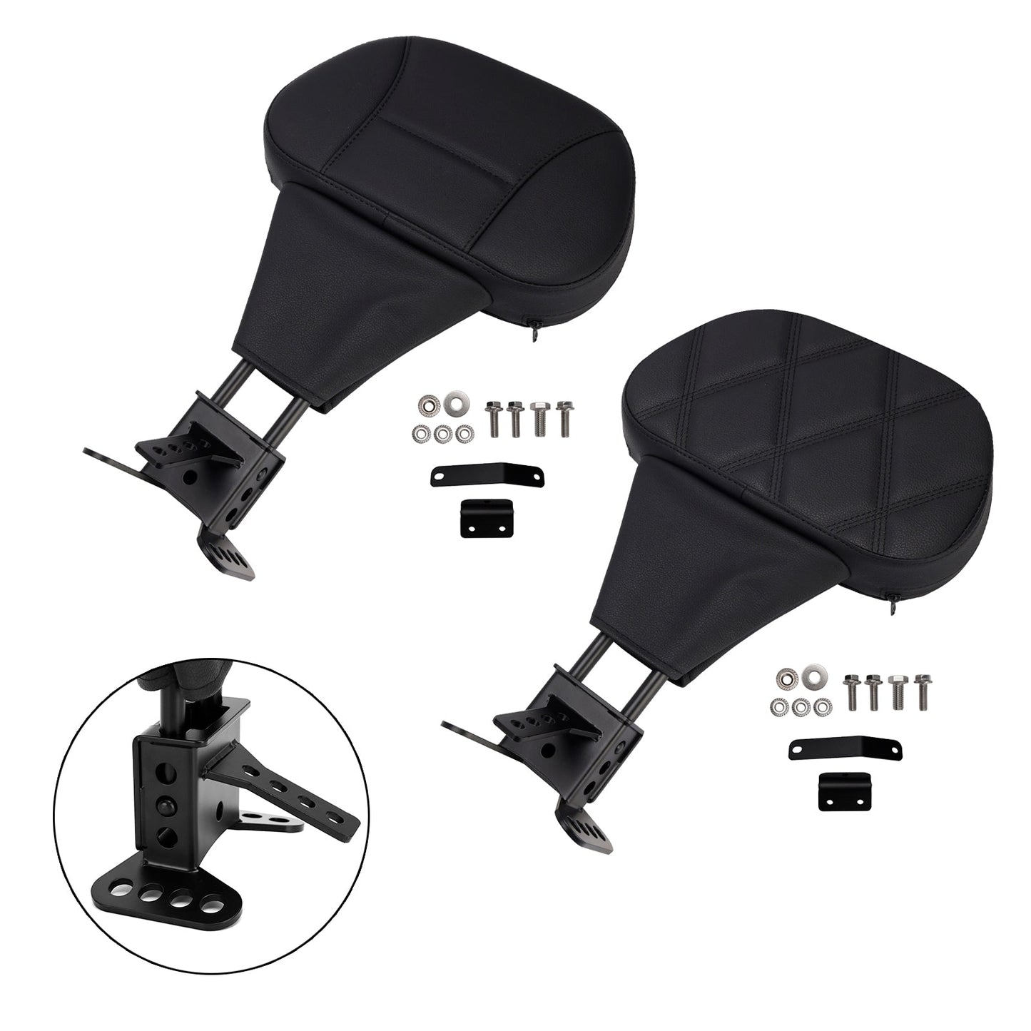Cuscino per schienale conducente adatto per Street Electra Road Glide Road King Tri Glide 09-25