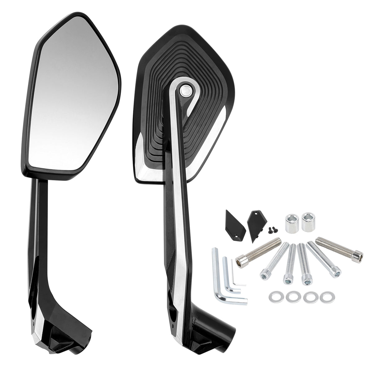 COPPIA SPECCHIETTI SPECCHIO DX + SX PER BMW R1250GS R1250GSGSA R1250R 2018-2025