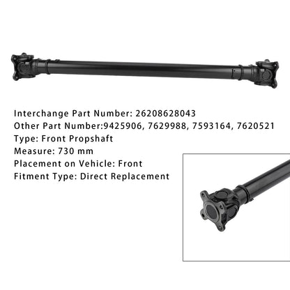 BMW 5 F07 F10 F11 F07 F10 F11 LCI xDrive Albero di trasmissione anteriore 26208628043