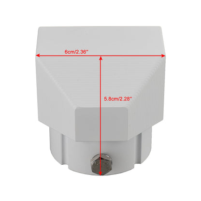 2 pezzi di ricambio in alluminio per tappo terminale solido per tenda da sole Dometic SUNCHASER II