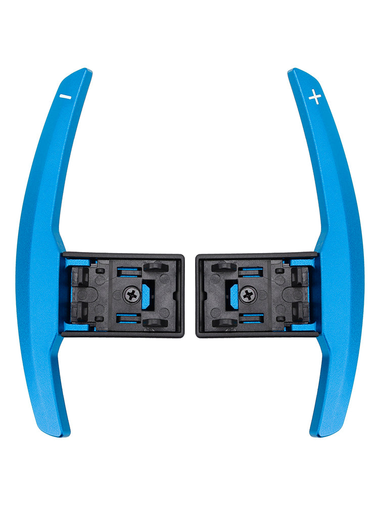 Estensione del cambio al volante per BMW Serie F F30 F31 F32 F10 X3 X5 Alluminio Blu