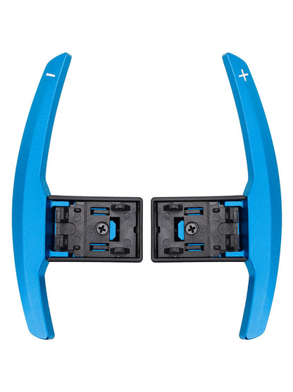 Estensione del cambio al volante per BMW Serie F F30 F31 F32 F10 X3 X5 Alluminio Blu