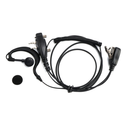 Cuffie con gancio auricolare curvo ICOM F1000-011 per ICOM A16 IC-F3230 F4230D F1100 F2100D