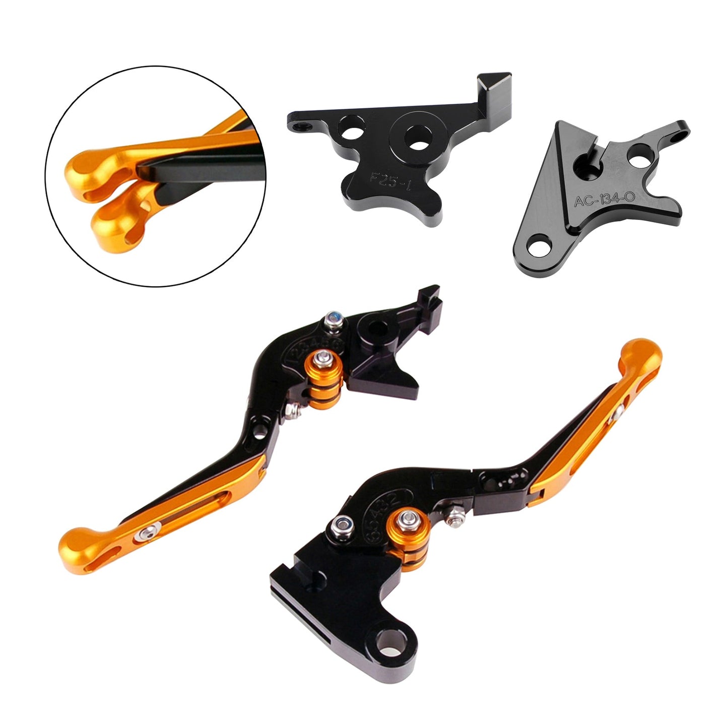 Leva freno frizione regolabile adatta per HONDA CB350 Hness GB350 CB350 2021-2023