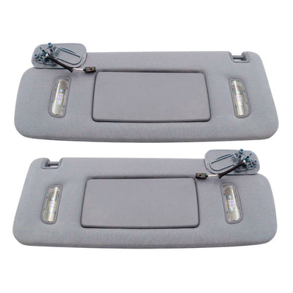 2 pezzi Visiera parasole grigia sinistra e destra 22870346 23459643 per Nissan Altima 2013-2018