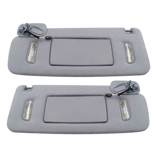 2 pezzi Visiera parasole grigia sinistra e destra 22870346 23459643 per Nissan Altima 2013-2018