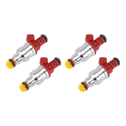 4 iniettori di carburante per Hyundai Excel 1990-1994 Scoupe 1991-1992 0280150788