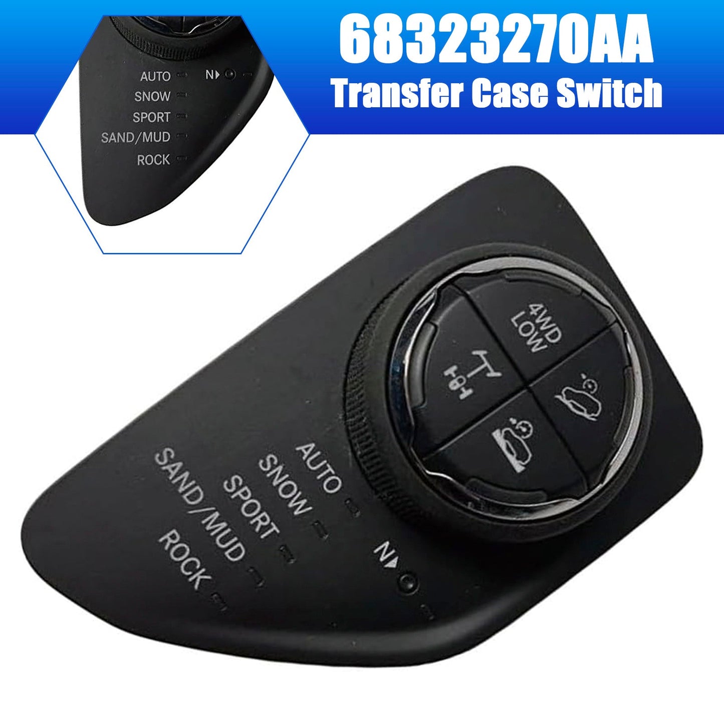 Interruttore della scatola di trasferimento Jeep Cherokee 2.4L 3.2L 2014-2023 68361448AA 68323270AA