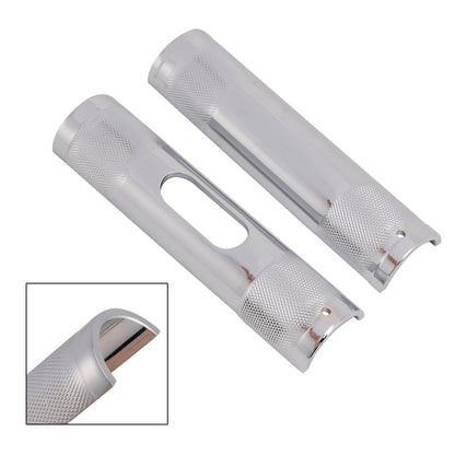 Adattatore manubrio rialzato da 1-1,25"" di diametro cromato per Dyna Road Glide Road King