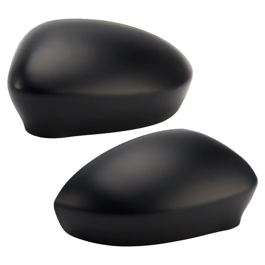 Coppia di calotte copri specchietti laterali per Fiat 500 2007-2024 Grande Punto 2005-2018