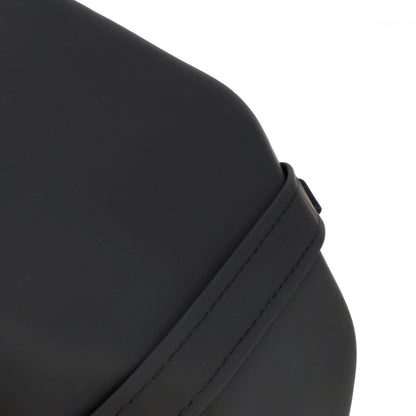 Cuscino passeggero posteriore Kawasaki Ninja Zx-6R 2019-2025, vestibilità piatta, nero