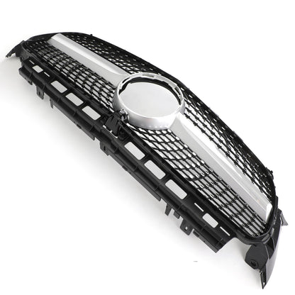 Per Mercedes Benz W213 E300 E400 16-19 Griglia Griglia Anteriore Bordo Argento