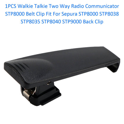 1 clip da cintura SL1M per radio bidirezionale per Sepura STP8000 STP8040 STP9000 con clip posteriore