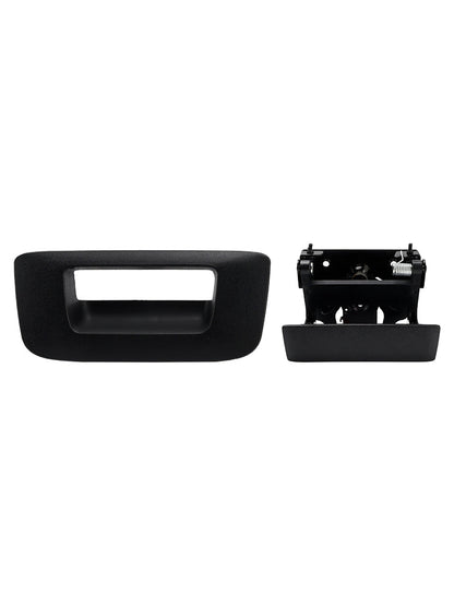 Set di 2 maniglie per portellone posteriore esterne nere per Chevrolet Silverado 1500 2007-2013
