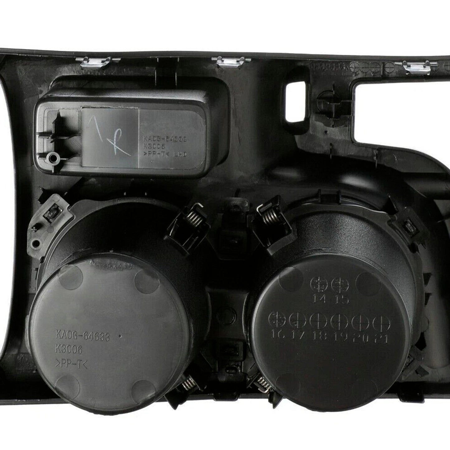 Portabicchieri per console centrale nera Mazda CX-5 2016 KA0G-64-630A-02