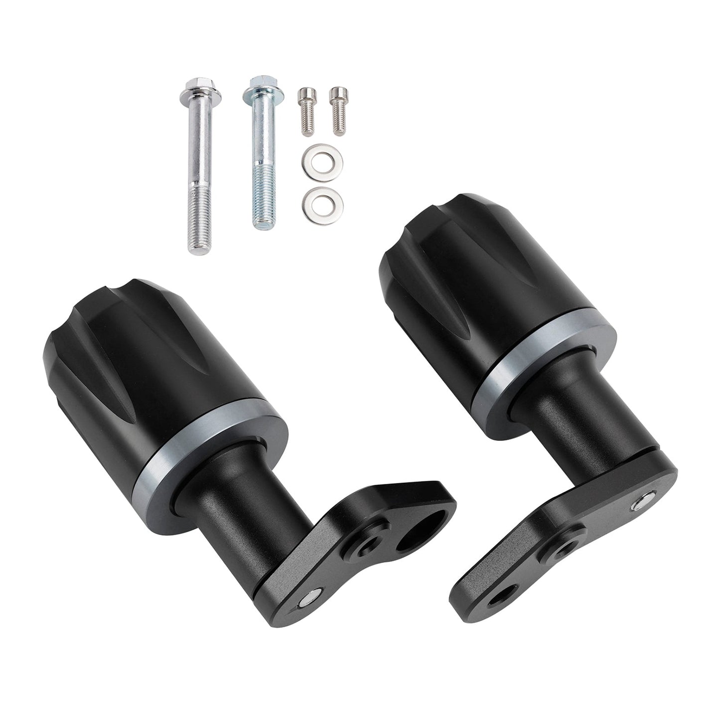 Protezione telaio antiurto CNC Kawasaki Zx-6R Zx 6R 2024-2025 Nero Nero