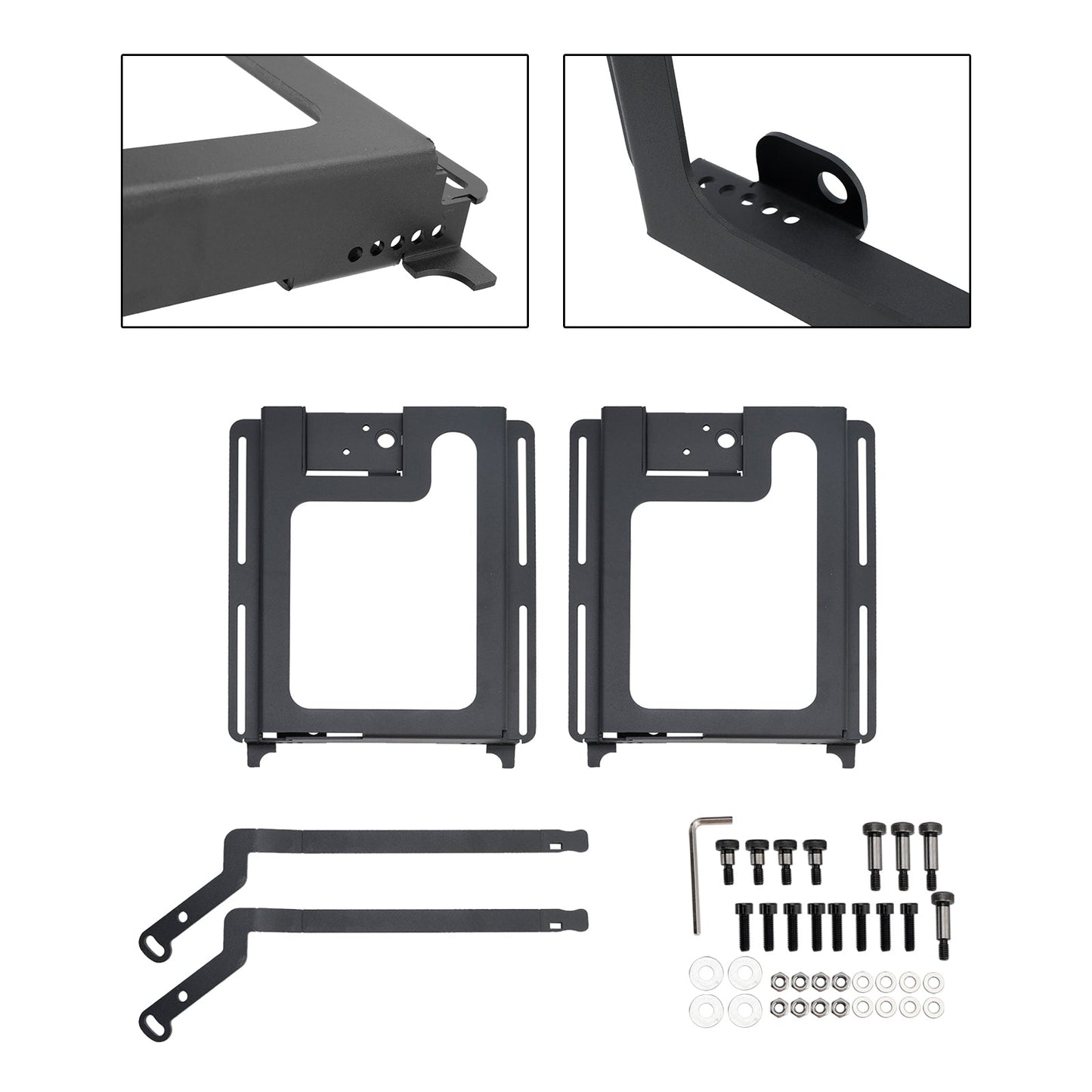 Set di basi per sedili reclinabili inferiori Polaris RZR XP Turbo 2X