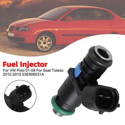 1 iniettore di carburante per VW Polo 01-09 e Seat Toledo 2012-2015 03E906031A