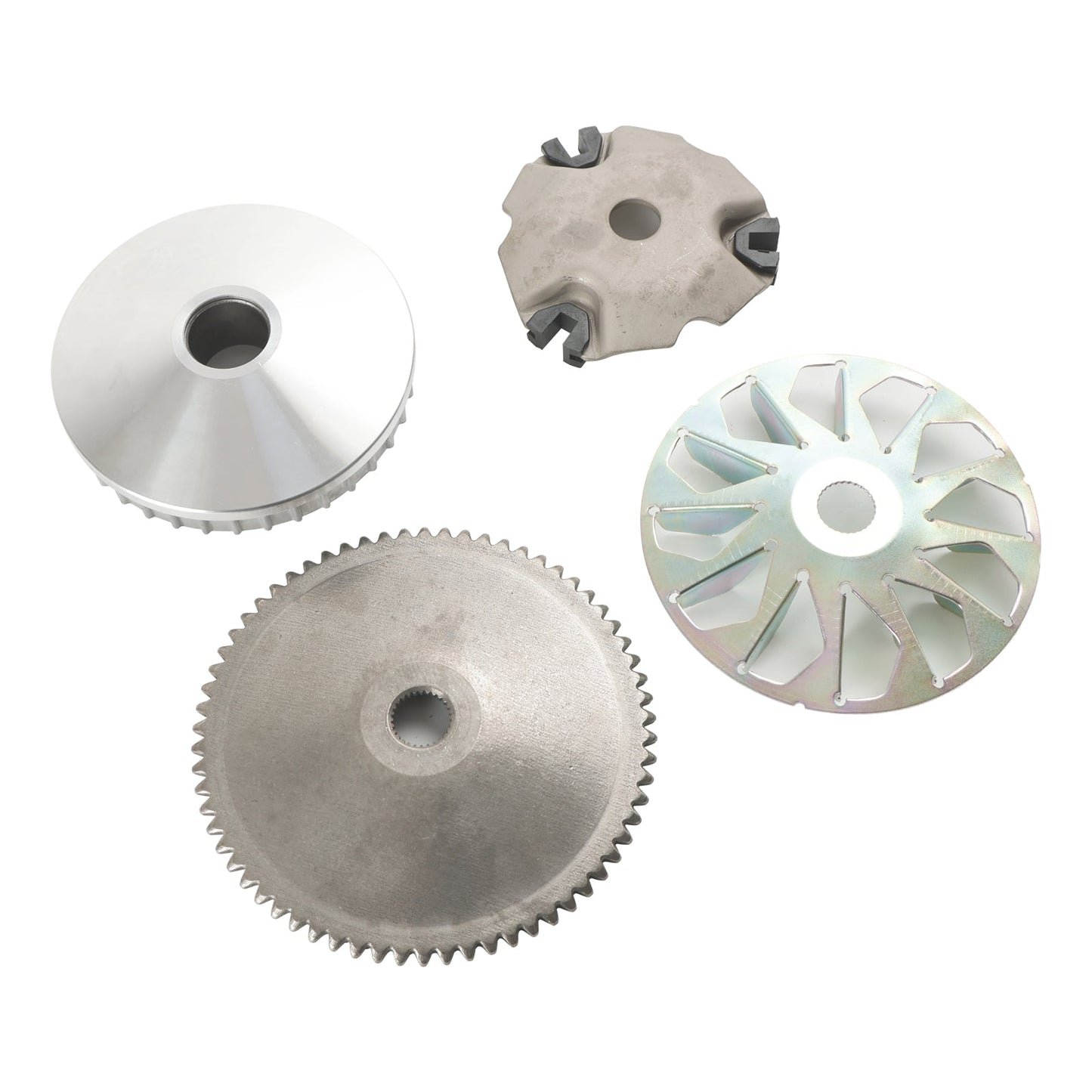 2012-2014 Honda NHX110 Lead110EX Silver Front Clutch Variator Pulley Set 22102-Kzl-930