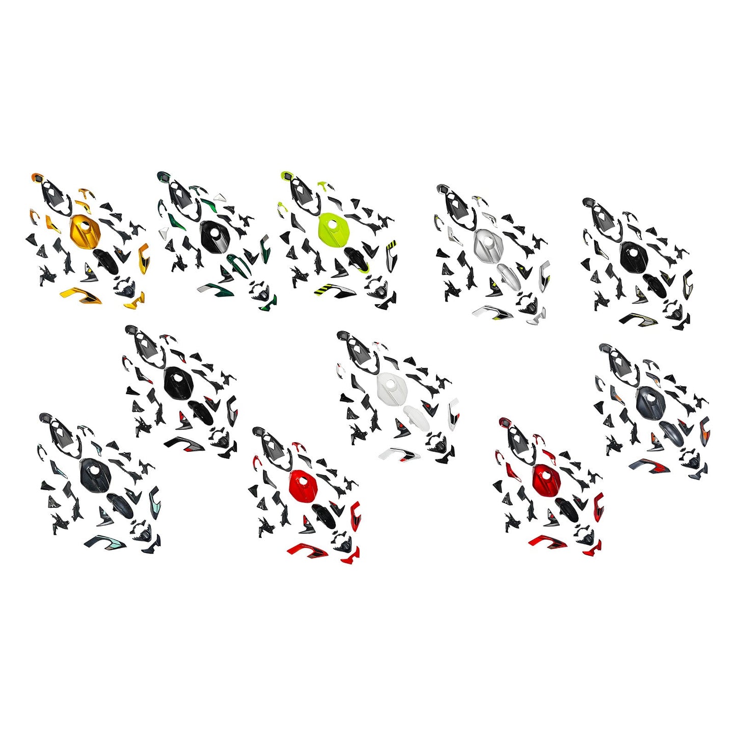 Kit di carene stampate a iniezione per Street Triple 765 R/RS 2023-2025