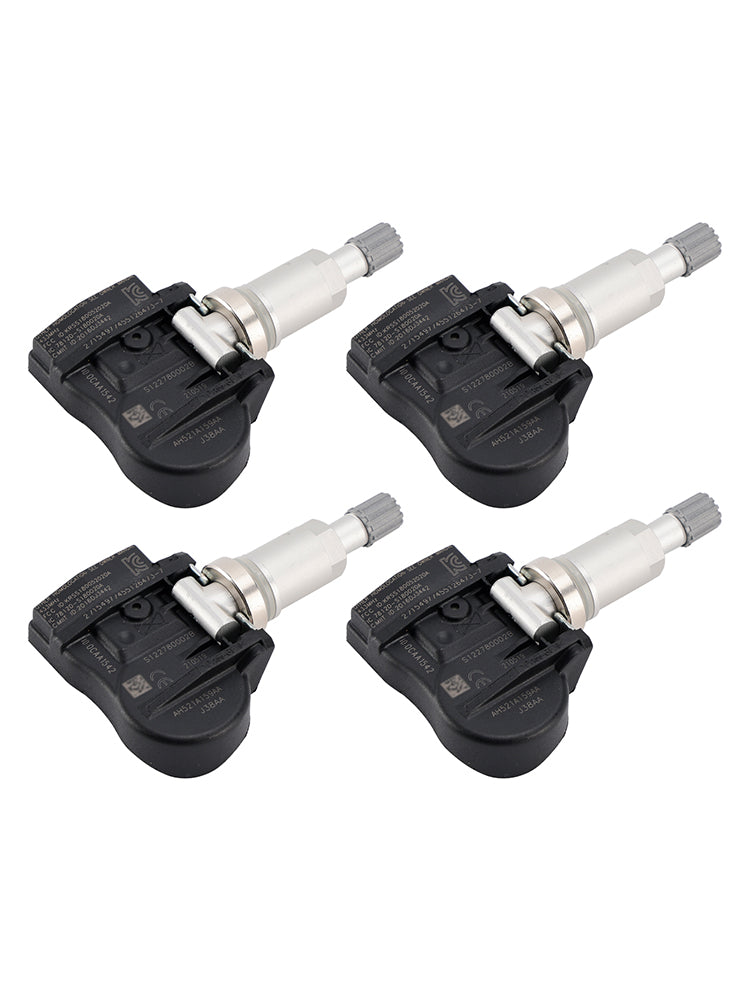 4 sensori di pressione pneumatici TPMS per Land Rover Jaguar AH521A159AA