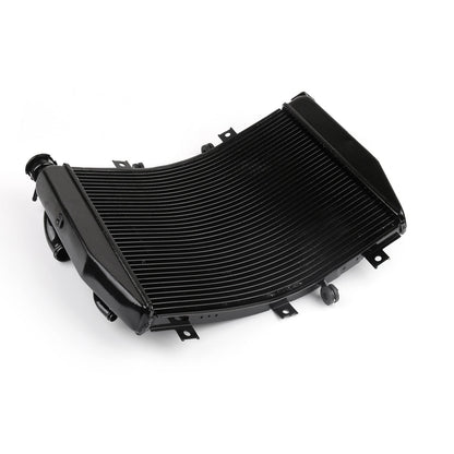 Radiatore di raffreddamento in alluminio nero per Kawasaki Ninja ZX10R ZX-10R ZX 10R 2004-2005
