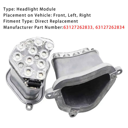 Modulo luce indicatore di direzione sinistra+destra per BMW Serie 5 535i 550i xDrive F07 10-17