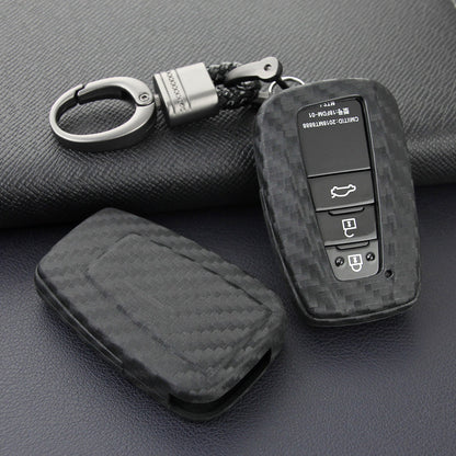 Custodia in similpelle e silicone per chiave auto con fibbia per Toyota Camry