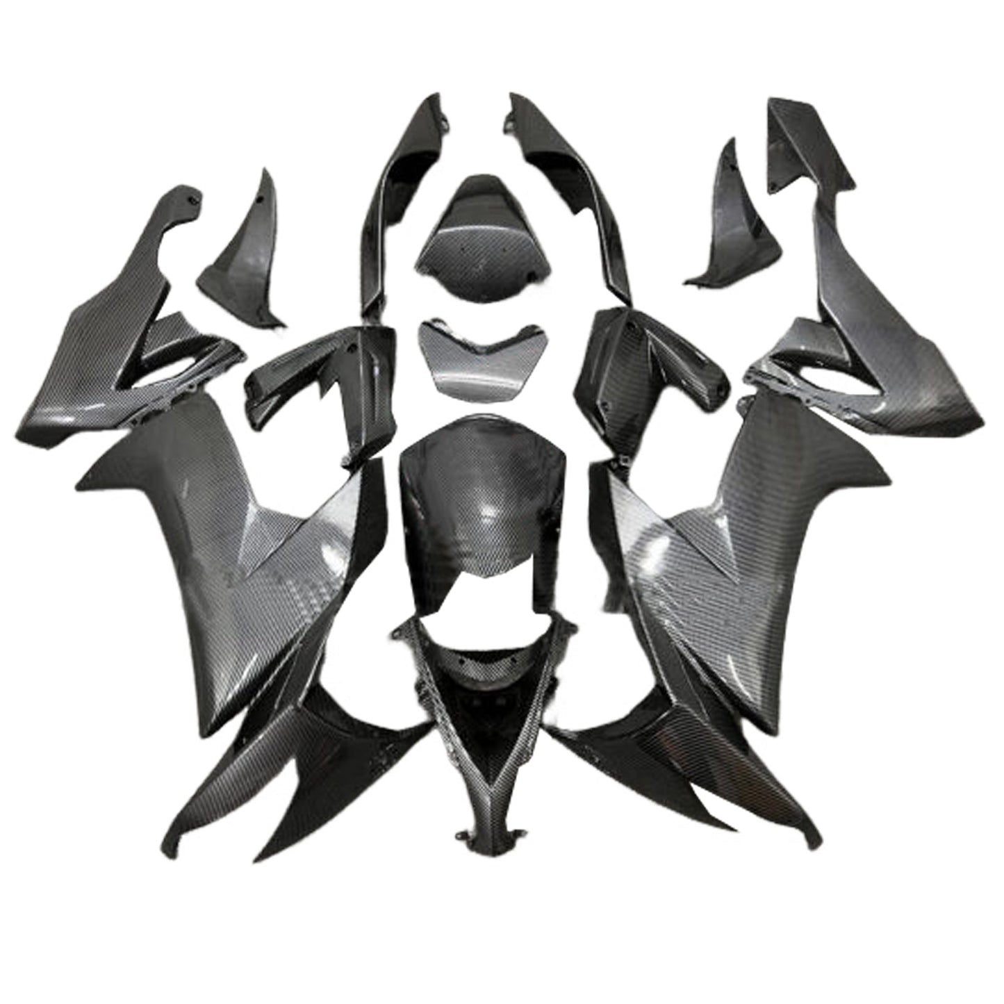 Kit carenatura iniezione in plastica ABS adatto per Kawasaki ZX10R 2008-2010