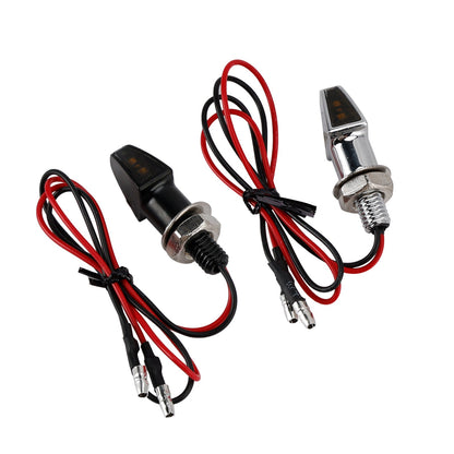Indicatore di direzione a LED da 12 V, 8 mm, universale per moto Yamaha