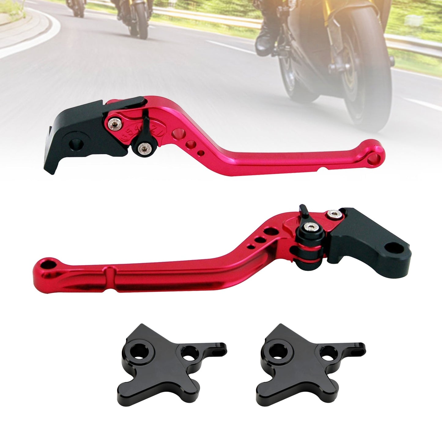 Leva frizione freno lunga adatta per Piaggio MP3 300 16-18 MP3 350 18-19