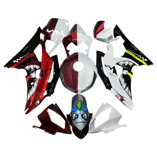 Kit carenatura iniezione plastica ABS per Yamaha YZFR6 YZF-R6 2008-2016