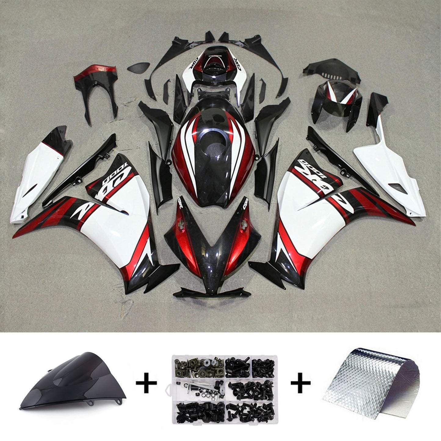Kit di carene in plastica ABS stampate a iniezione per Honda CBR1000RR 2012-2016