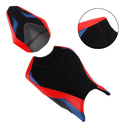 Kit sedile conducente e passeggero per Honda CBR250RR 2017-2024 2023, cuscino posteriore rosso