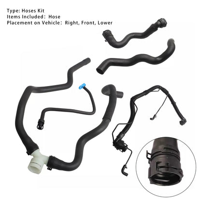 Kit tubo flessibile inferiore del liquido di raffreddamento del radiatore per Chevrolet Cruze 2011-2016