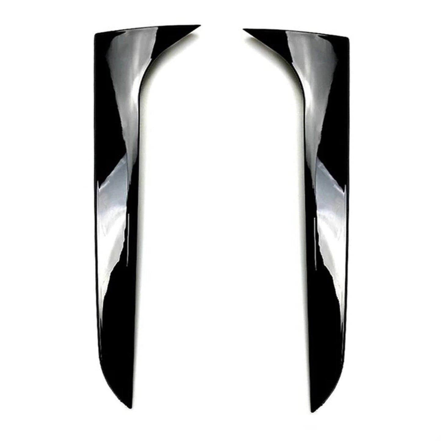 Spoiler laterali per lunotto posteriore Audi A4 B8 Avant 2009-2016, nero lucido