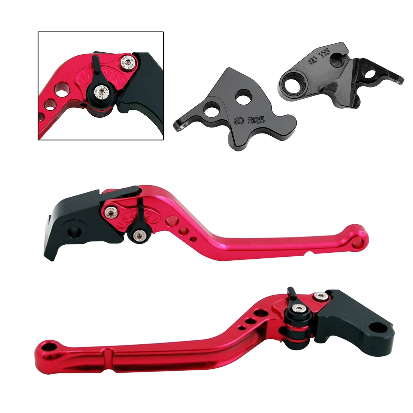 Leva frizione freno lunga adatta per YAMAHA XSR 155 MT15 2019-2022
