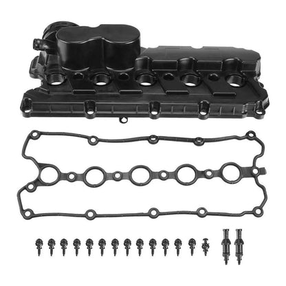 Coperchio valvola motore con guarnizione, bulloni e tappo per VW Maggiolino, Golf, Jetta, Passat 2.5L