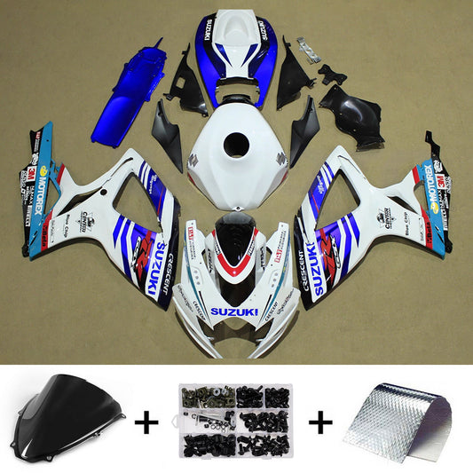 Kit carenatura iniezione plastica ABS per Suzuki GSXR 600/750 2006-2007 K6