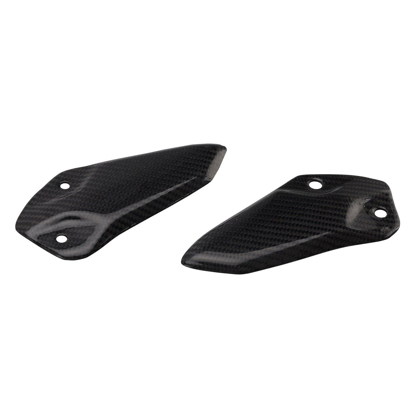 Protezione per piedi in vera fibra di carbonio per Kawasaki ZX-4R ZX-4RR ZX-25R