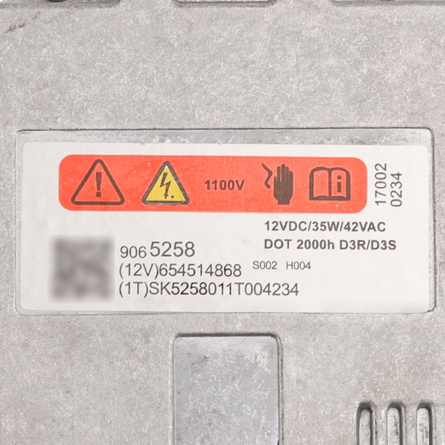 Centralina elettrica per fari allo xeno HID D3S 9065258 per Buick