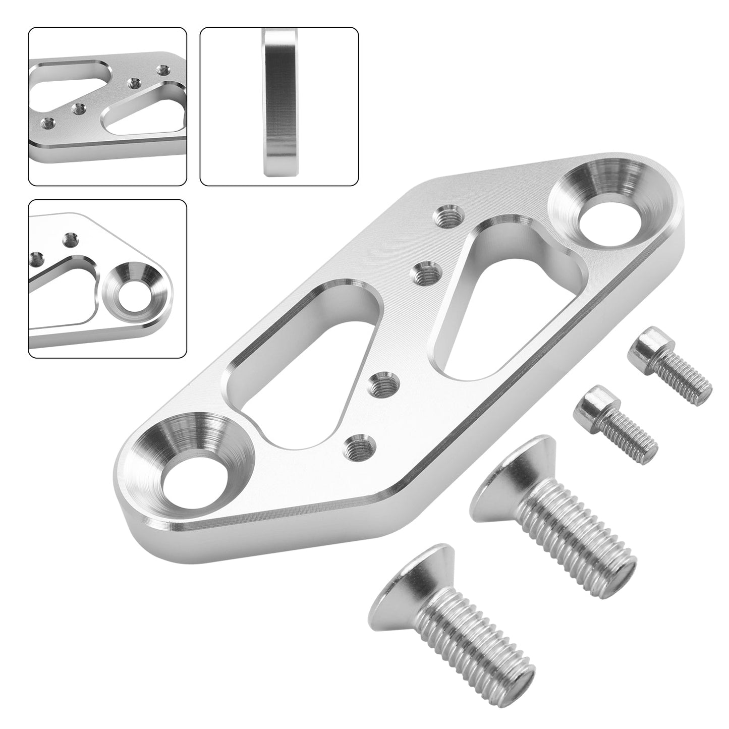 Supporto regolatore pressione carburante adatto per montaggio testata cilindro LS Billet Fit Chevy